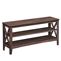 Amazon.com: VASAGLE, Entryway Storage Bench, 2-Tier Shoe