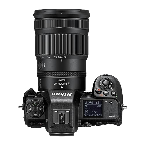 Image of Nikon Z 8 with Zoom Lens | Professional full-frame mirrorless hybrid stills /video hybrid camera with 24-120mm f /4 lens | Nikon USA Model