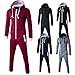 NiSengs Pijama de Una Pieza Mono Onesie Jumpsuit con Capucha para Hombre...