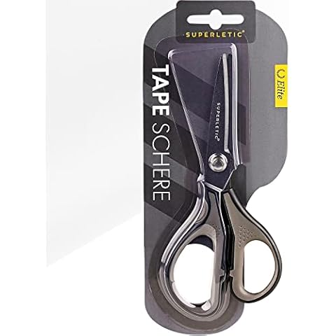 SUPERLETIC Verbandschere Tape -Kinesiologie Tape Schere,Krankenschwester Verbandskasten Medizinische Schere |3D Teflonbeschichtete Klingen aus Rostfreiem Edelstahl 17cm Rechts und Linkshänder Klemme Cover