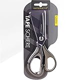 SUPERLETIC Verbandschere Tape -Kinesiologie Tape Schere,Krankenschwester Verbandskasten Medizinische Schere |3D Teflonbeschichtete Klingen aus Rostfreiem Edelstahl 17cm Rechts und Linkshänder Klemme