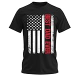 Best Dad Ever American Flag Dad Shirt - Funny Best Daddy Ever Fourth of July Dad Shirt Men Tshirt Gifts for Daddy Black X-Large