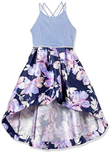 Speechless Girls' Sleeveless Maxi High Low Party Dress