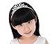 Produktbild Girl 's Strass Prinzessin Krone in Herz Haarband Brautschmuck Tiara Party mit Kopfbedeckungen Stirnband Zubehör für Mädchen Kinder, Silber