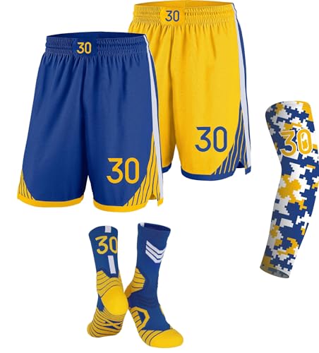 10 Best Boys Basketball Shorts Sets for Court-Ready Style 1 Boys Basketball Shorts Set with Socks & Sleeves