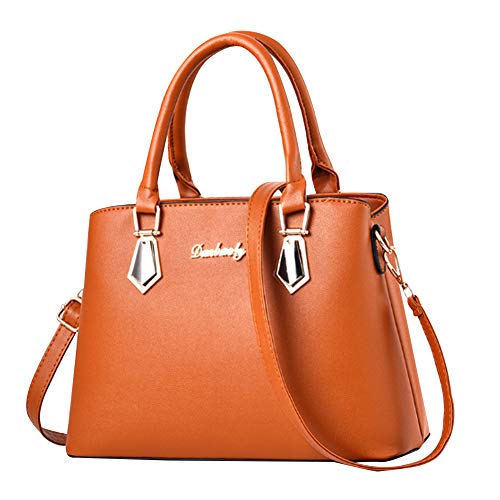 Aibayleef Bolsos de Mujer Bolso Señora Tote PU Cuero Bandolera Bolso Hombro Bolso Shopper para Trabajo, Diario Vida, Navidad y Fiesta
