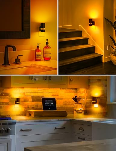 Image of L LOHAS LED Night Lights Plug into Wall, Dusk to Dawn Night Light