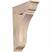 Ekena Millwork BKT06X20X28THR01SDF Thorton Traditional Smooth Bracket, 5.5" Width x 20" Depth x 28" Height, Douglas Fir