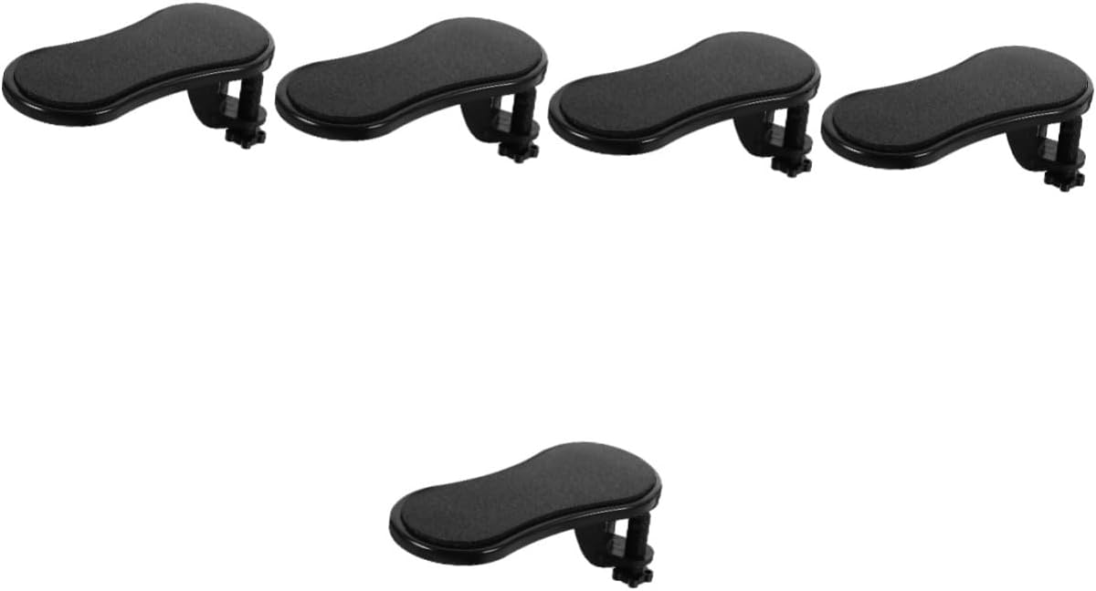 5pcs Computer Arm Rest for Desk Ergonomic Arm Support for Comfortable Typing Gaming Lightweight Easy to Install for Home Office Use Mouse Wrist Rest