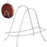 usefulbeauty Schneidebrett-Halter - Organizer Aus Rostfreiem Edelstahl Multifunktion - Küchenbrett Halter | Für Küche Haushalt Theke Arbeitsplatte Schrank Tisch Herd Kochgeschirr Küchenutensilien