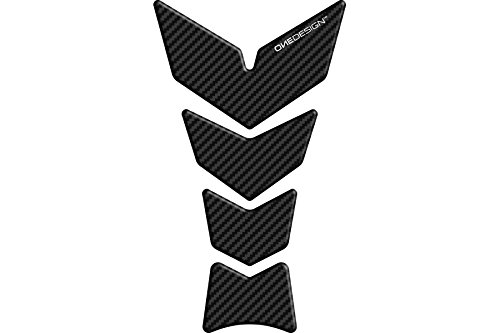 PRINT(プリント) タンクパッド ソフト カーボン調 ブラック 汎用 CG-AN127P