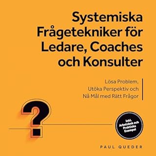 Systemiska Fr&aring;getekniker f&ouml;r Ledare, Coaches och Konsulter - L&ouml;sa Problem, Ut&ouml;ka Perspektiv och N&aring;