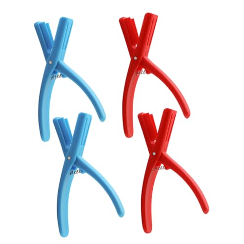 GRIRIW 4pcs Portable Seafood Cutter for Easy Crawfish Tail Removal Protects Nails