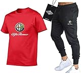 alfa romeo spider t shirt ☆ Der Stoff besteht aus 80% Baumwollmischung, hochwertigem, weichem, komfortablem und warmem Fleecegewebe, das von Hand und Maschine gewaschen werden kann.
