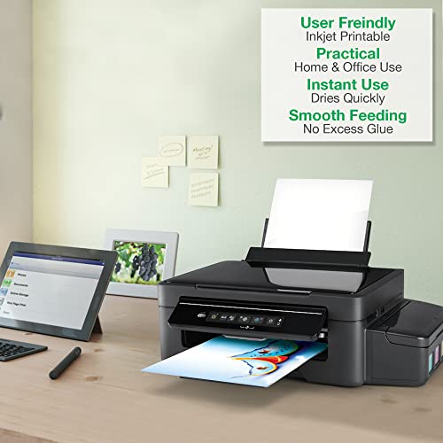 EVG 10 Fogli A4 Impermeabile Vinile Lucido