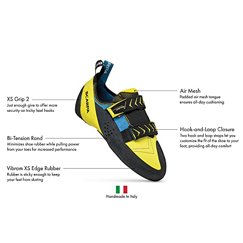 SCARPA Men's Vapor V Rock Climbing Shoes for Sport Climbing and Bouldering2