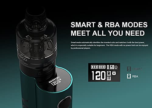 VOOPOO MUSKET E-Zigaretten Set - 120W - 4,5ml - Farbe: grün – Bild 4