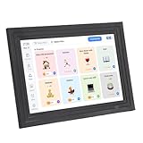 Luocute Intelligenter Digitaler Kalender, 10,1-Zoll-WiFi-Touchscreen, Interaktiver -Fotorahmen mit AI-Fotoreparatur und Schlafmodus, für Heimpläne und Kunstanzeige