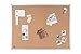 Produktbild BoardsPlus Korktafel Mit Aluminiumrahmen und Naturkorkoberfläche, Pinnwand, 90 x 60 cm
