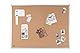 BoardsPlus - Pinnwand aus Kork - 120 x 90 cm - Korktafel mit Aluminiumrahmen, BPM05054040
