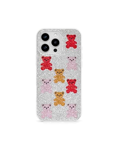 Image of JW PEI Bear Bling Phone Case - Multicolor White