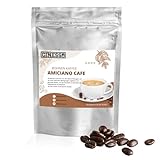 Cinesso Intensives Kaffee-Aroma, mit vollmundigem Geschmack, Kaffeebohnenmischung mit Fruchtnote, Arabica-Robusta, für Kaffee-Liebhaber, extrafein und feinwürzig (500 g, Amiciano Cafe Crema)