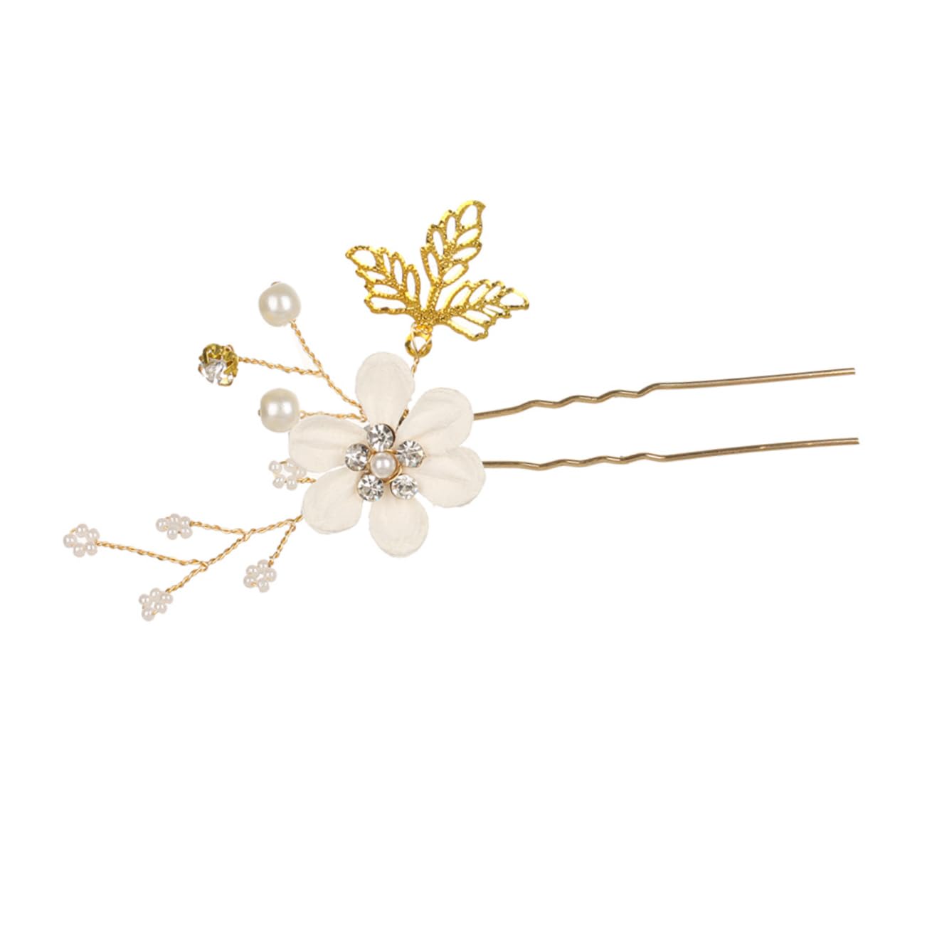 FRCOLOR 10stücke Teiliges Set Handgemachter Perlen Haarschmuck Für Hochzeiten Elegante Haarspangen Mit Kristallen Und Blüten Für Braut Und Brautjungfern Für Festliche Anlässe
