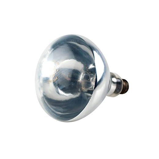 Philips BR40 Heat Lamp Light Bulb: 250-Watt, Infrared, E26 Medium Screw Base