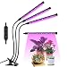 Three Head LED Grow Light Balleen.E 27W Clip On Plant Grow Lamp Lights Bulb with 360° Adjustable Gooseneck and Separated on/off Switch for Indoor Plants Herb Succulents Greenhouse Office 2018 Upgraded