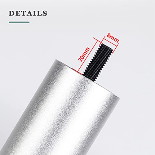Patas de metal para muebles con acabado robusto de 10 cm 3
