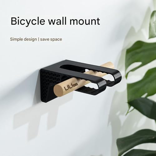 Support mural pour vélo en fer robuste compatible VTT et route - 3