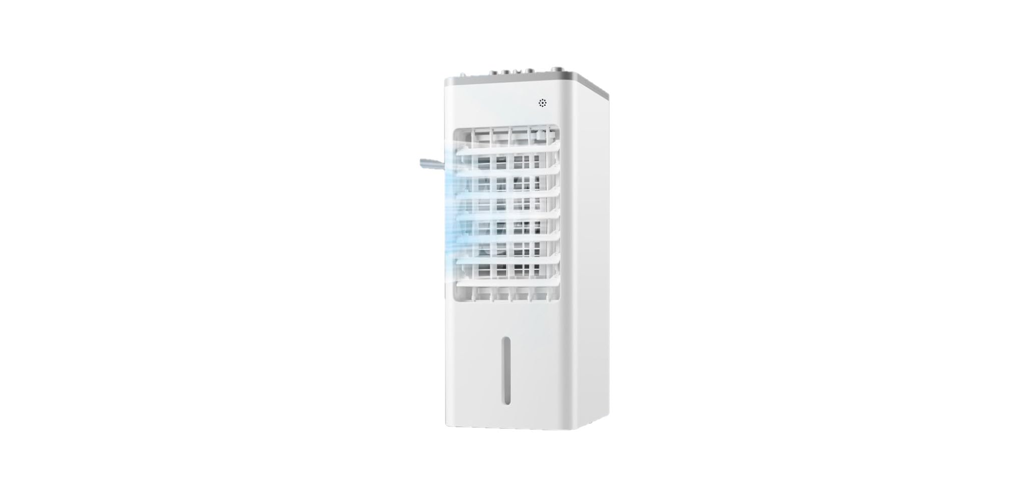 3-IN-1 Portable Air Conditioners, Evaporative Air Cooler w/Remote & 3 Speeds, Windowless Air Conditioner, 2 Gal Tank & 4 Ice Packs for 45H Cooling, Quiet Portable AC for Room Bedroom Office