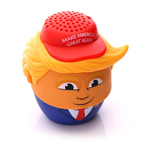 Trump 2024 MAGA Mini Bluetooth Speaker – Portable Patriotic Wireless Sound with US Flag Design, 3-Watt Output, Compatible with iPhone/Android, Compact Travel Speaker for MAGA Fans & GOP Supporters by Generic - Used condition - Image 3