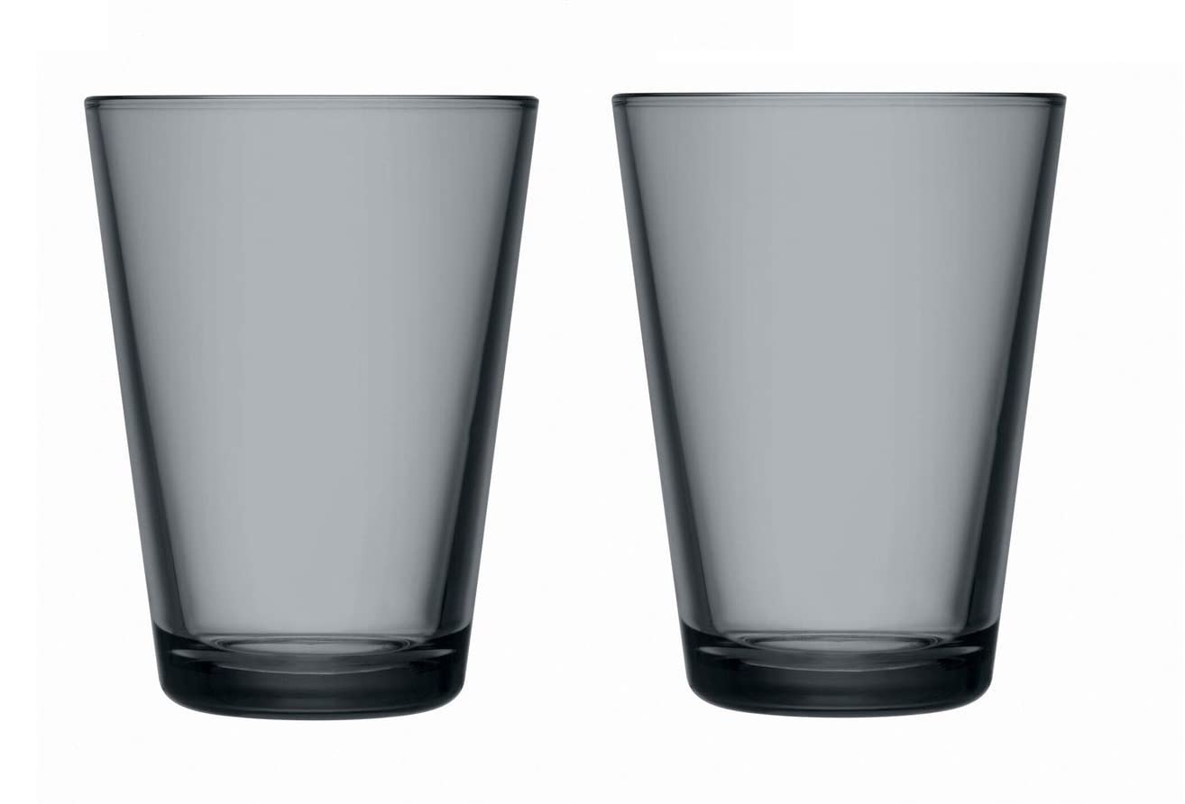 Iittala Kartio Lot De 2 Verres 21 Cl Rose – Verre Polyvalent Quotidien, Élégant & Lave-Vaisselle