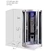 Baño Italia Cabina de hidromasaje cabina ducha 6 chorros cm 80x80 cm...