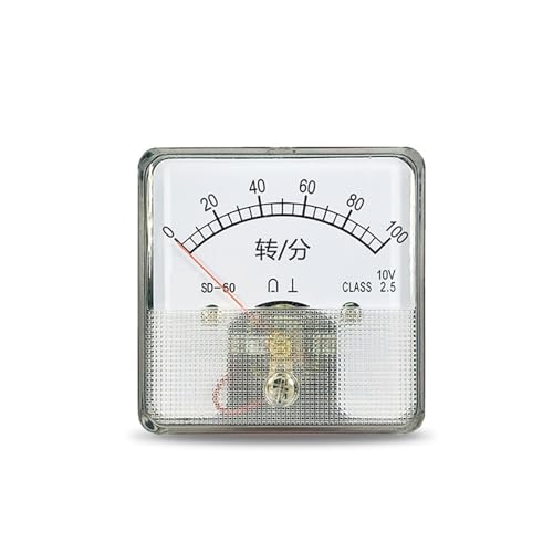 Tachymètre SD60 avec aiguille haute précision pour moteurs DC 10V