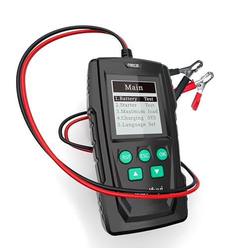 Testeur de charge batterie 12V 24V MASTFUYI outil diagnostic alternateur