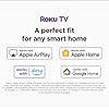 Westinghouse 32 Inch TV Smart Roku OS - LED HD, Freeview, Netflix, Apple TV+, BBC iPlayer, Dolby Audio, HDMI, USB- Ideal Small TVs for Bedroom, Lounge or Kitchen 【Energy Class E】