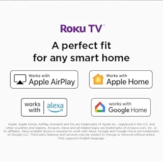 Westinghouse 32 Inch TV Smart Roku OS - LED HD, Freeview, Netflix, Apple TV+, BBC iPlayer, Dolby Audio, HDMI, USB- Ideal Small TVs for Bedroom, Lounge or Kitchen 【Energy Class E】