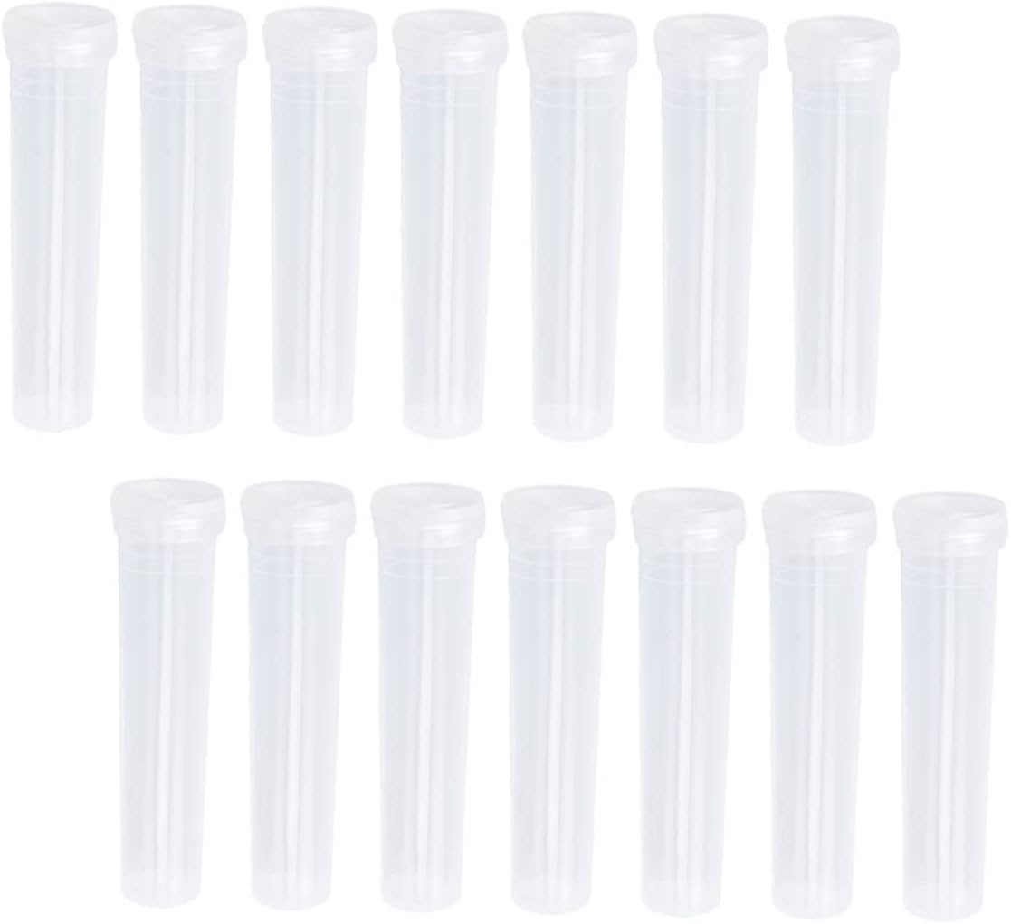 20pcs Large Hydrangea Nutrient Tube for Single Flower Vase for Hydrangeas Centerpiece Holder Lightweight Floral Water Tube for Fresh Flower Care