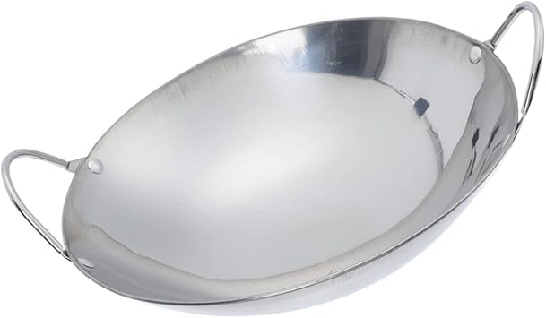 Angoily Household Cooking Pot Non-Stick Thickened Hot Pot with Double Handles 10.43X8.85X2.36 Inch Easy Clean Kitchen for Home Restaurant Hotel