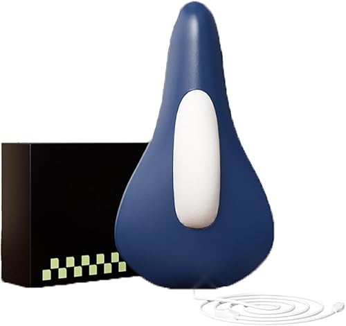 ケーゲルPC筋トレーナー 電動 骨盤底筋トレーニング器具 座るだけ USB充電 低騒音 全自動 座りながら 筋トレ 軽量 産後エクササイズ器 太もも 痩せ 尿漏れ 尿もれ 対策 男性 女性 兼用 高齢者対応 (ブルーーコード式)