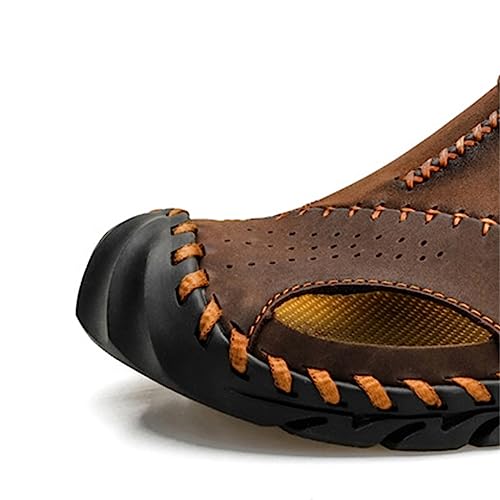 Casual Headband Hollowed Out Purpose Slippers For Men's Outdoor Breathable Beach Shoes4