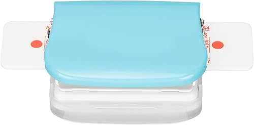 Miniatura 8 de Mini máquina de encuadernación manual portátil de 6 agujeros, perforadora de papel de hojas sueltas multiusos para cuaderno A5 B5, álbum de