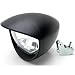 Krator Universal Motorcycle Headlight Lamp Light Black Custom Cruiser Touring Chopper for any Harley, Honda, Yamaha, Suzuki, Kawasaki, Custom Bike, Cruiser, Choppers