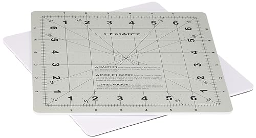 Fiskars Tappetino da taglio rotante da 20 x 20 cm