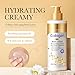 Grospe Collagen & Hyaluronic Acid Body Lotion, Collagen Firming Body Lotion with Portulaca Oleracea for Women & Men Helps Improve Look of Crepey Aging Skin,Wrinkles Dry Skin Texture,10 Ounce