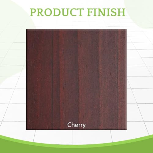 Image of CC KITS Safety Guard Rail for Baby, Kids, and Children - Solid Wood Safety Bed Rail for Toddlers - Easy Installation - Premium Protection for Bunk, Twin, Full, Queen and King Size Beds - (Cherry)