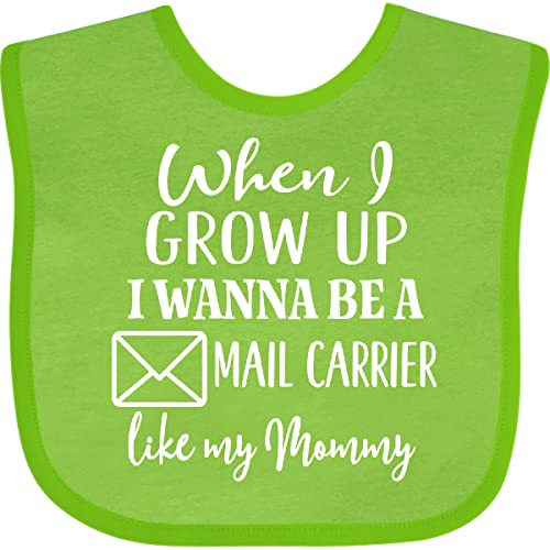 inktastic Future Mail Carrier Like Mommy Baby Bib