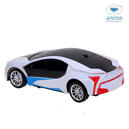 Image of LUCID...We Build Relations Car with 360' Ground Movement & 3D Light (Red, Blue, White Colour.)